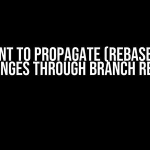 Git: Want to Propagate (Rebase) LF vs. CRLF Changes Through Branch Revisions?