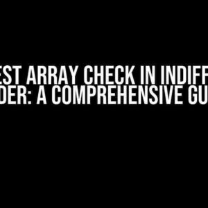 Minitest Array Check in Indifferent Order: A Comprehensive Guide